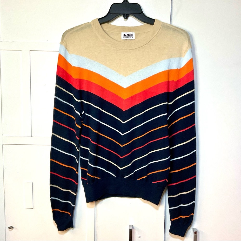 27 Miles Women’s Striped Sweater